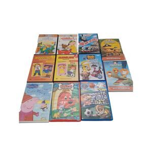 young kids Dvd lot 11 Caillou peppa Madeline Thomas Octonauts
